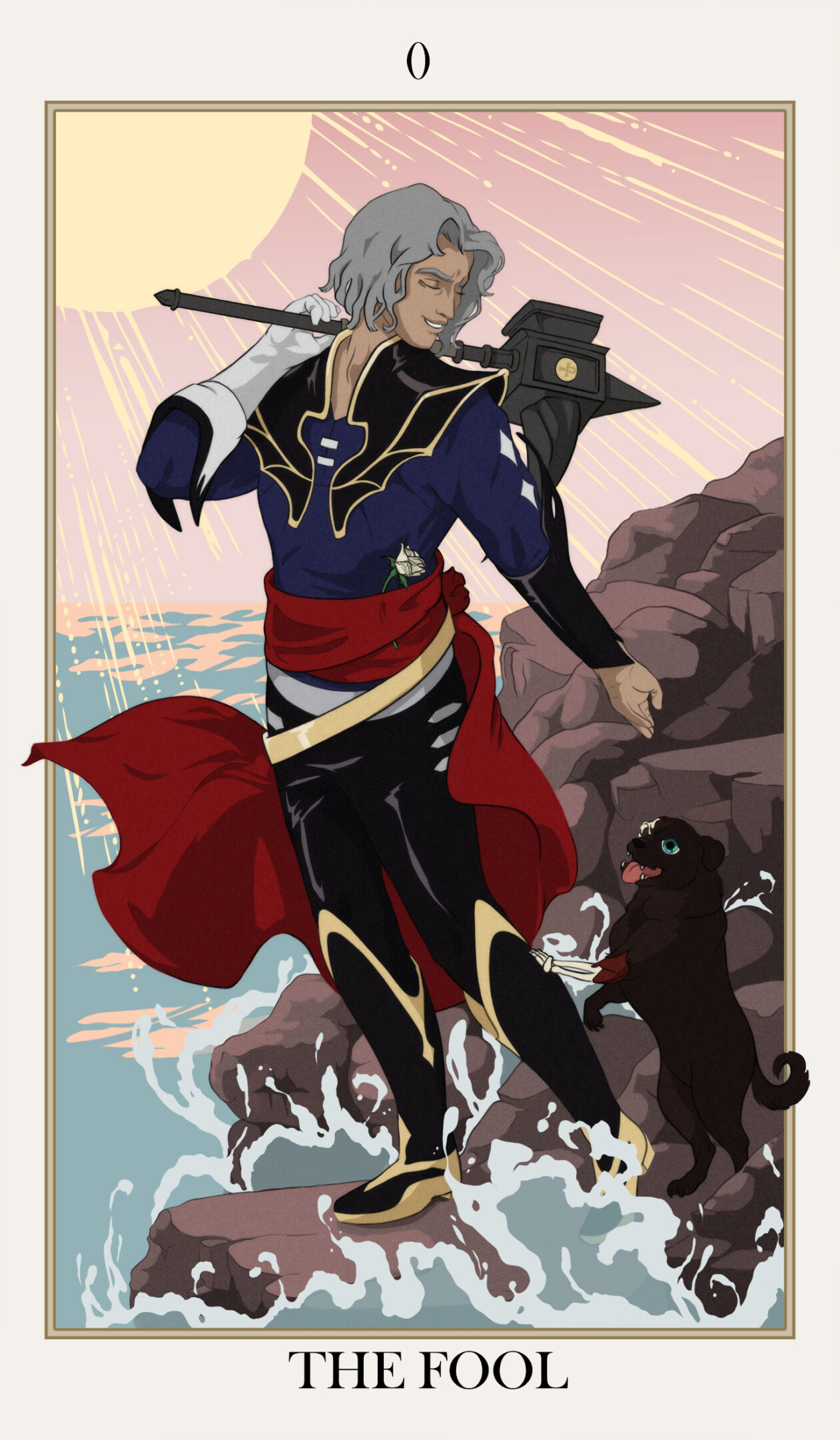 castlevania netflix tarot card hector